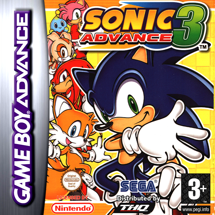 Jaquette de Sonic Advance 3