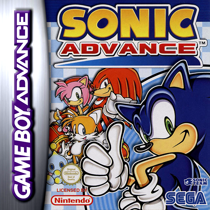 Jaquette de Sonic Advance