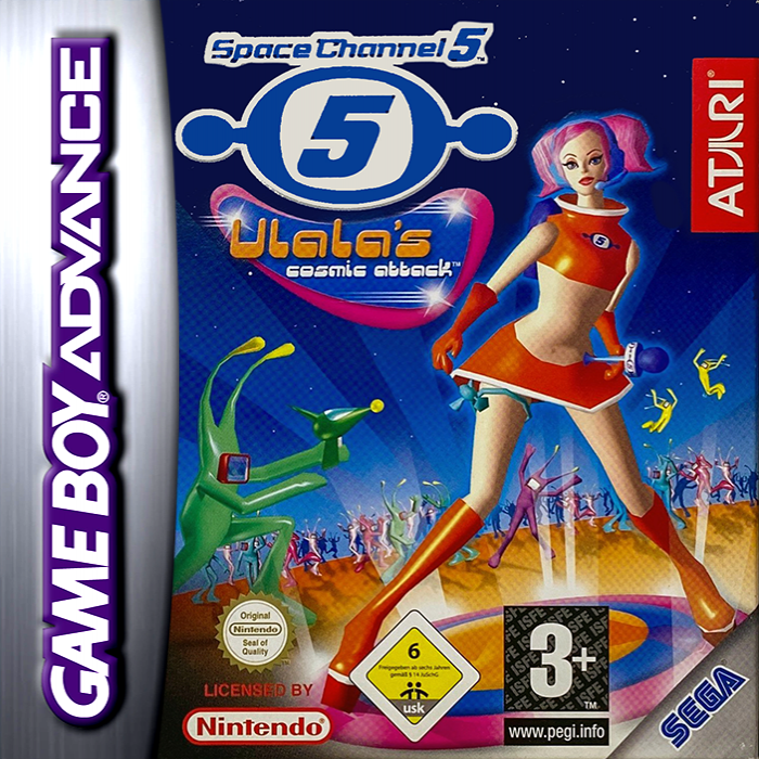 Jaquette de Space Channel 5 : Ulala's Cosmic Attack