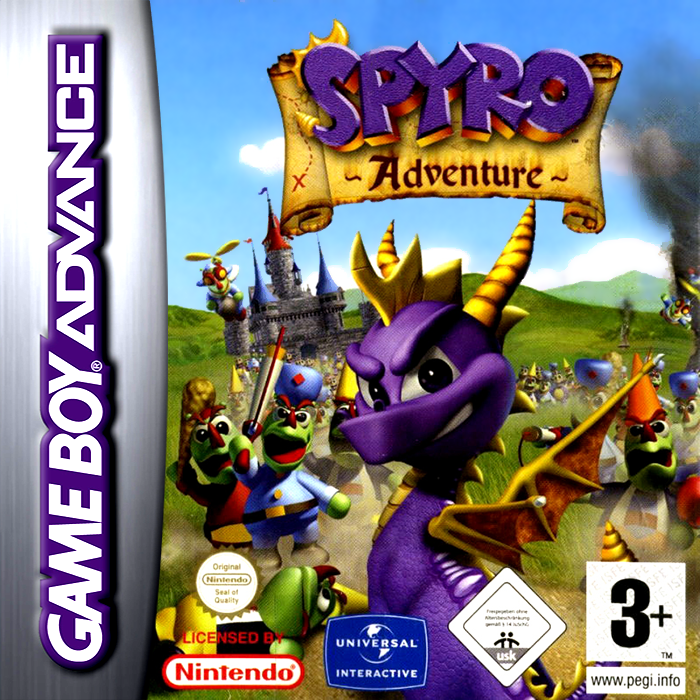Jaquette de Spyro Adventure