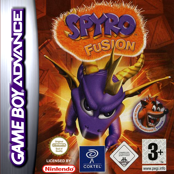 Jaquette de Spyro Fusion