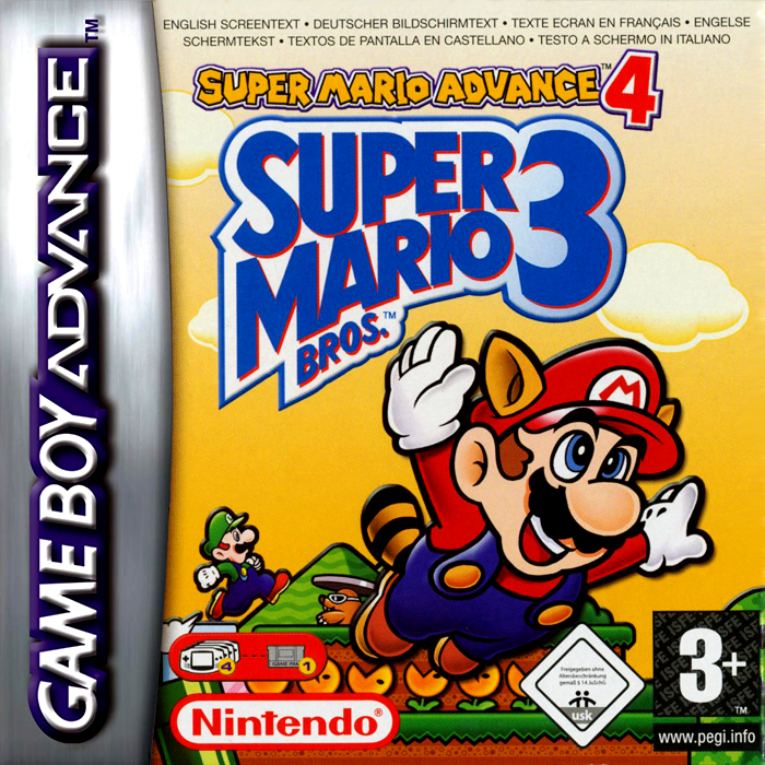 Jaquette de Super Mario Advance 4: Super Mario Bros. 3