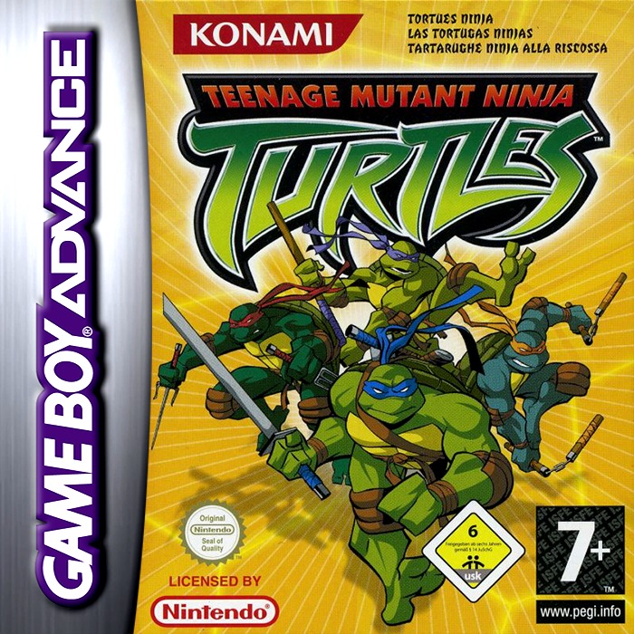 Jaquette de Teenage Mutant Ninja Turtles
