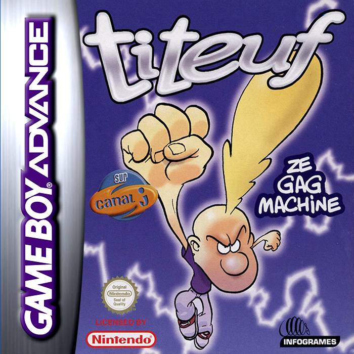 Jaquette de Titeuf : Ze Gagmachine