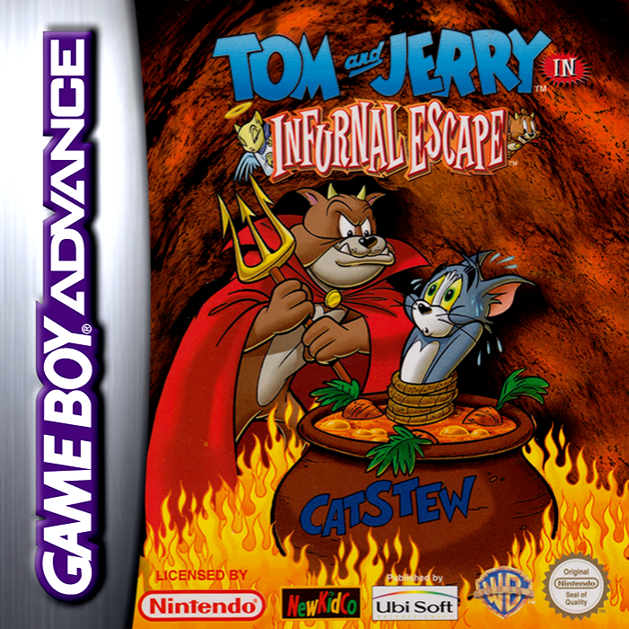 Jaquette de Tom and Jerry in Infurnal Escape