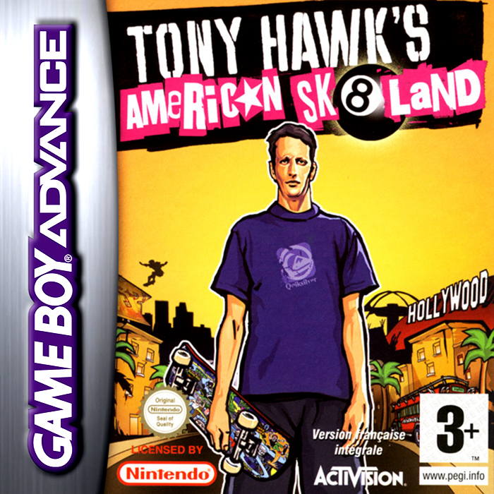Jaquette de Tony Hawk's American Sk8land