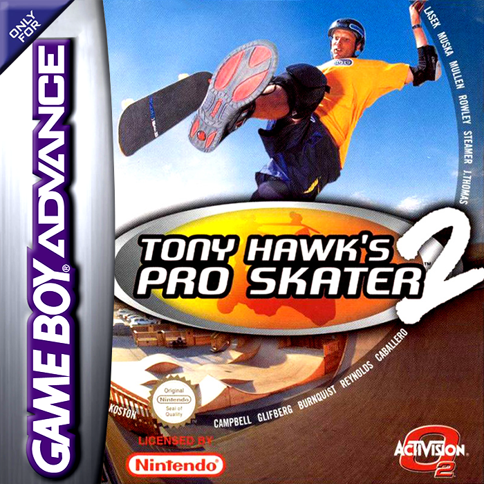 Jaquette de Tony Hawk's Pro Skater 2