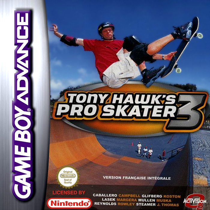 Jaquette de Tony Hawk's Pro Skater 3