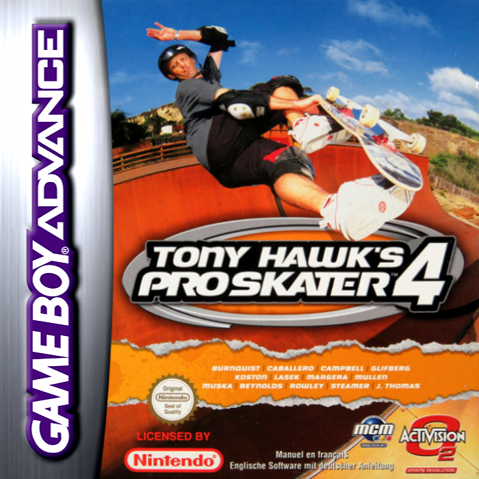 Jaquette de Tony Hawk's Pro Skater 4