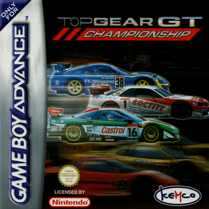 Jaquette de Top Gear GT Championship