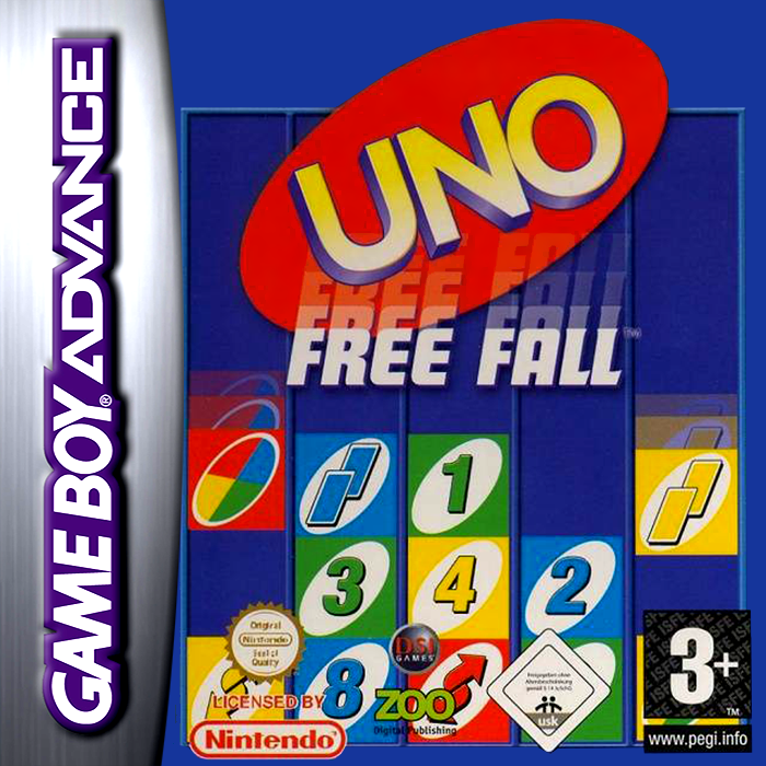 Jaquette de Uno Free Fall
