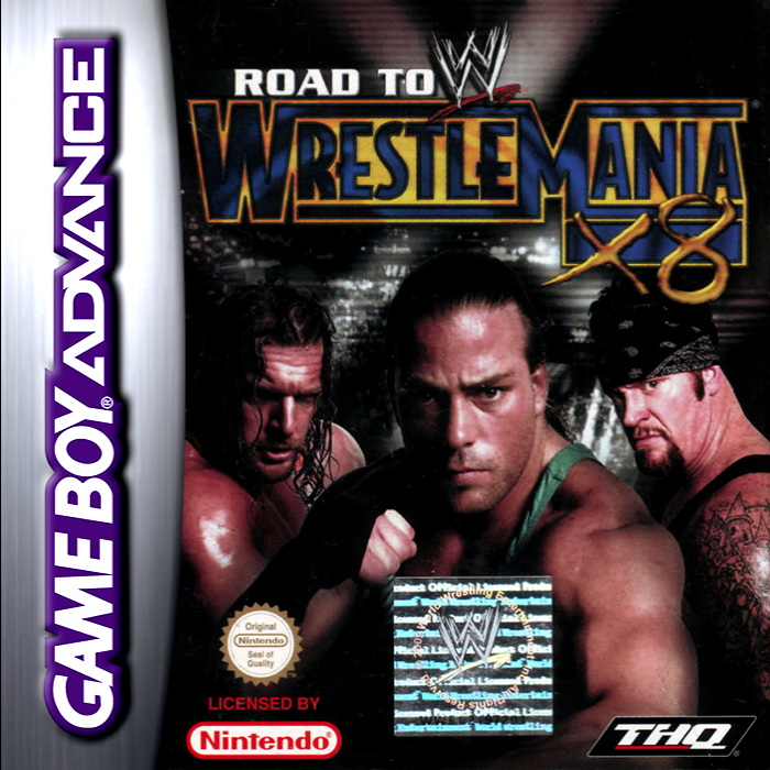 Jaquette de WWE : Road to Wrestlemania X8