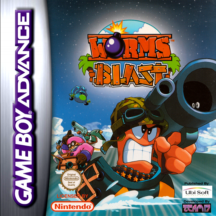 Jaquette de Worms Blast