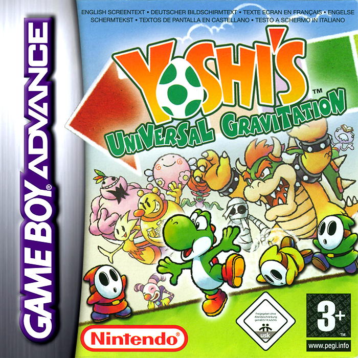 Jaquette de Yoshi's Universal Gravitation