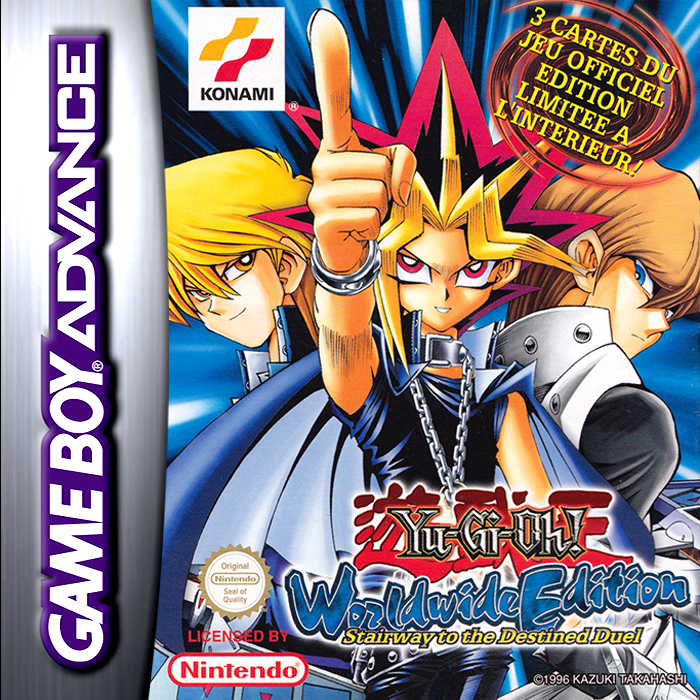 Jaquette de Yu-Gi-Oh! Worldwide Edition: Stairway to the Destined Duel