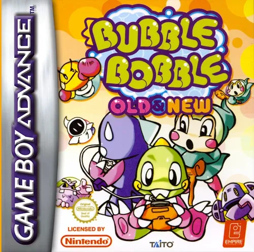 Jaquette de Bubble Bobble Old and New