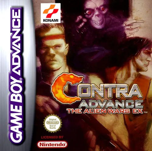 Jaquette de Contra Advance : The Alien Wars EX
