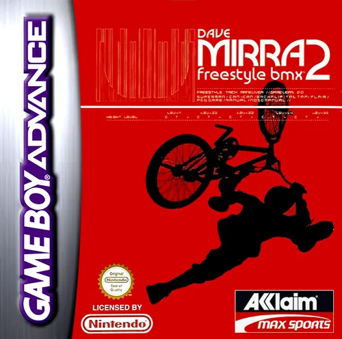 Jaquette de Dave Mirra Freestyle BMX 2