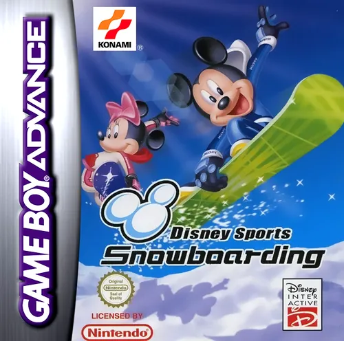Jaquette de Disney Sports : Snowboarding