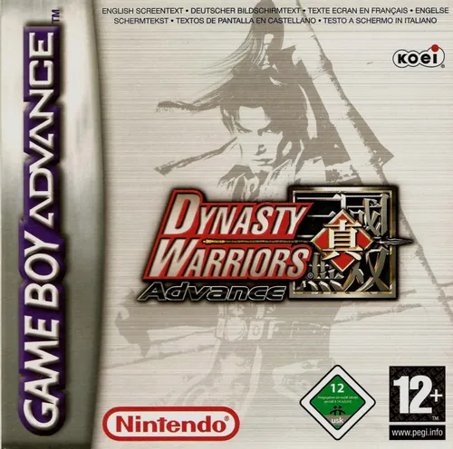 Jaquette de Dynasty Warriors Advance