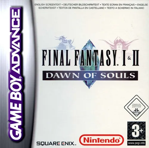 Jaquette de Final Fantasy I and II Dawn of Souls