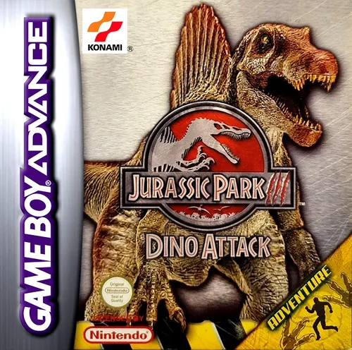 Jaquette de Jurassic Park 3 Dino Attack