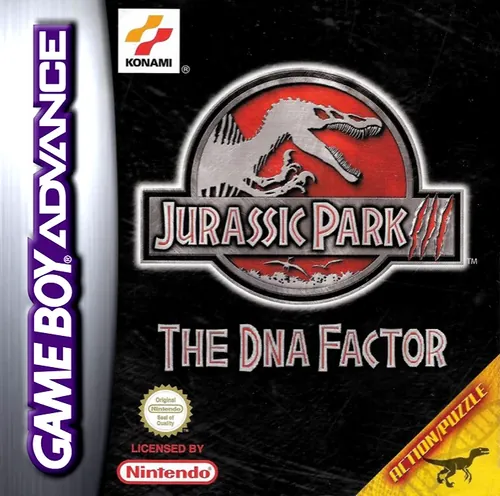 Jaquette de Jurassic Park 3 The DNA Factor