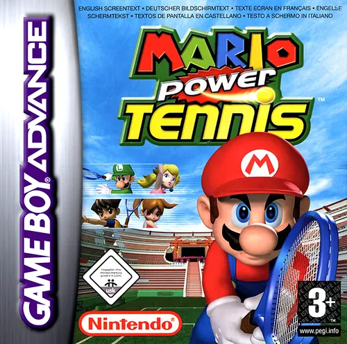 Jaquette de Mario Power Tennis