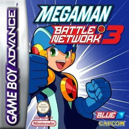 Jaquette de Mega Man Battle Network 3 (White et Blue)