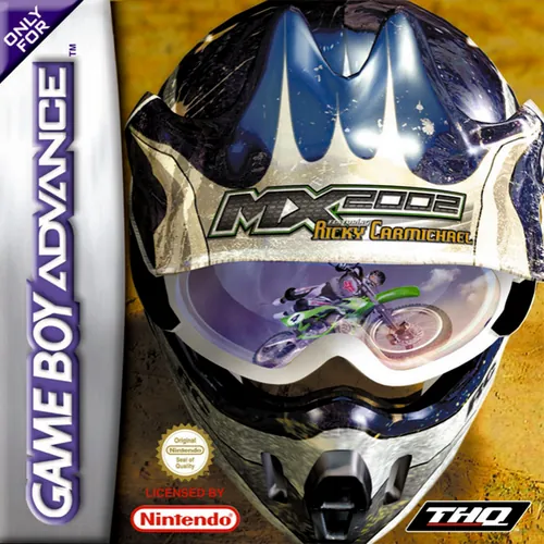 Jaquette de MX 2002 featuring Ricky Carmichael