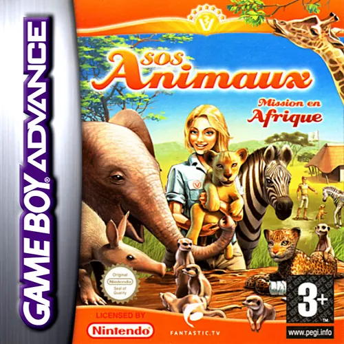 Jaquette de SOS Animaux : Mission en Afrique