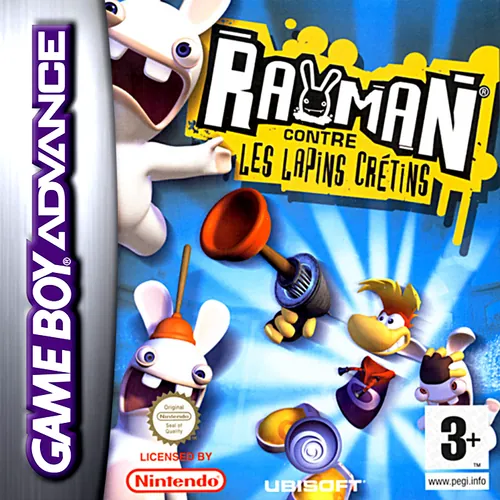 Jaquette de Rayman contre les Lapins Crétins
