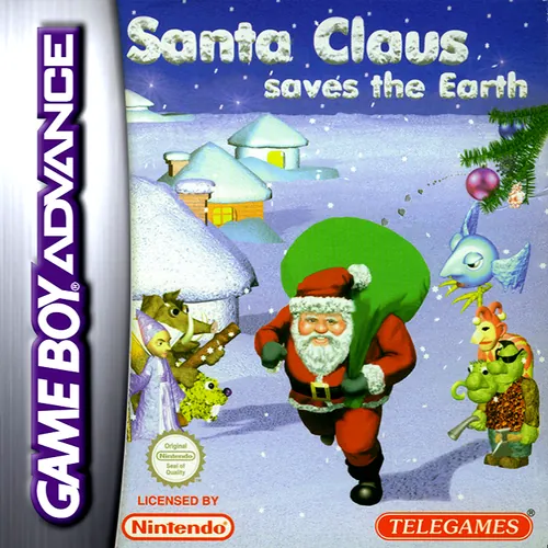 Jaquette de Santa Claus Saves the Earth