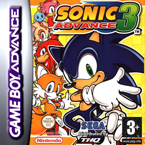 Jaquette de Sonic Advance 3