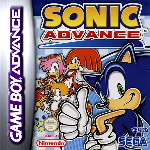 Jaquette de Sonic Advance