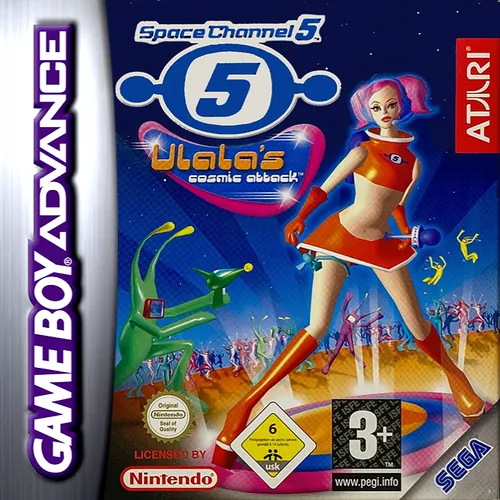 Jaquette de Space Channel 5 : Ulala's Cosmic Attack