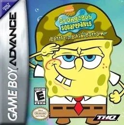 Jaquette de Bob l'éponge Bataille pour Bikini Bottom