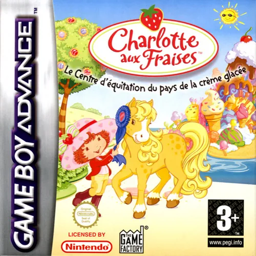 Jaquette de Charlotte aux Fraises : Le Centre d'Equitation du Pays de la Creme Glacee