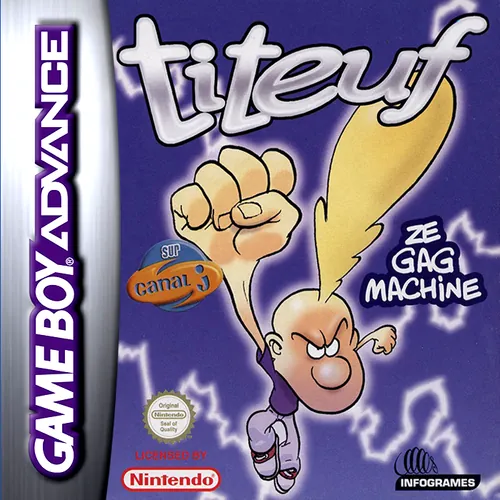 Jaquette de Titeuf : Ze Gagmachine
