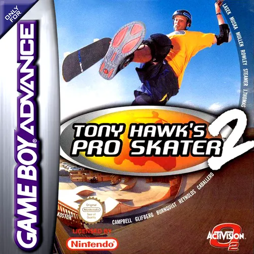 Jaquette de Tony Hawk's Pro Skater 2