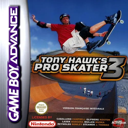 Jaquette de Tony Hawk's Pro Skater 3