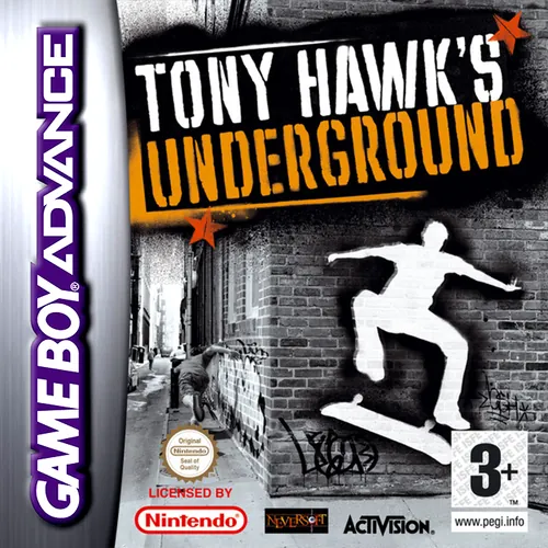 Jaquette de Tony Hawk's Underground