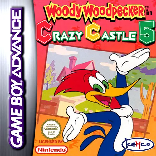 Jaquette de Woody Woodpecker in Crazy Castle 5