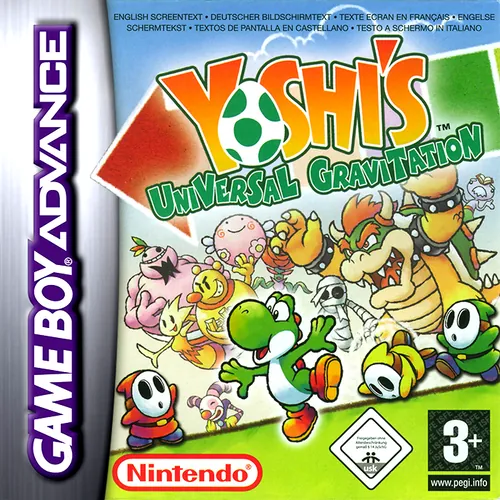 Jaquette de Yoshi's Universal Gravitation