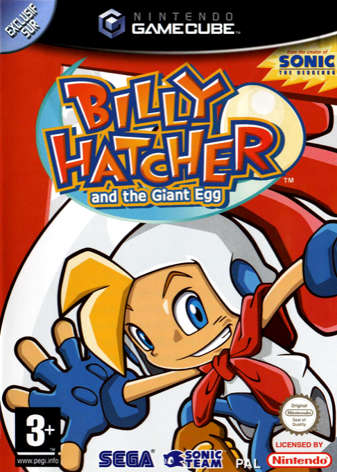 Jaquette de Billy Hatcher and the Giant Egg