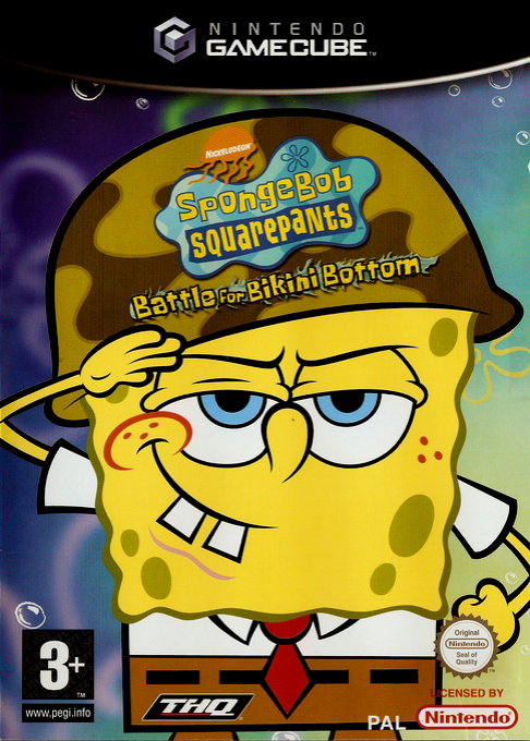 Jaquette de Spongebob Squarepants : Battle for Bikini Bottom