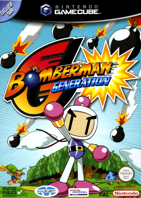 Jaquette de Bomberman Generation