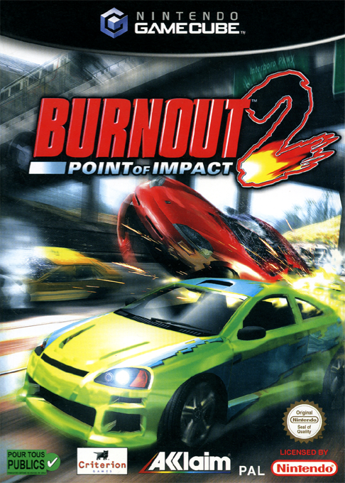 Jaquette de Burnout 2 : Point of Impact