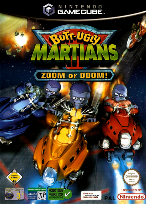 Jaquette de Butt-Ugly Martians : Zoom or Doom!