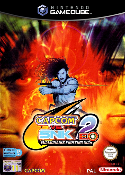 Jaquette de Capcom vs. SNK 2 EO : Millionaire Fighting 2001